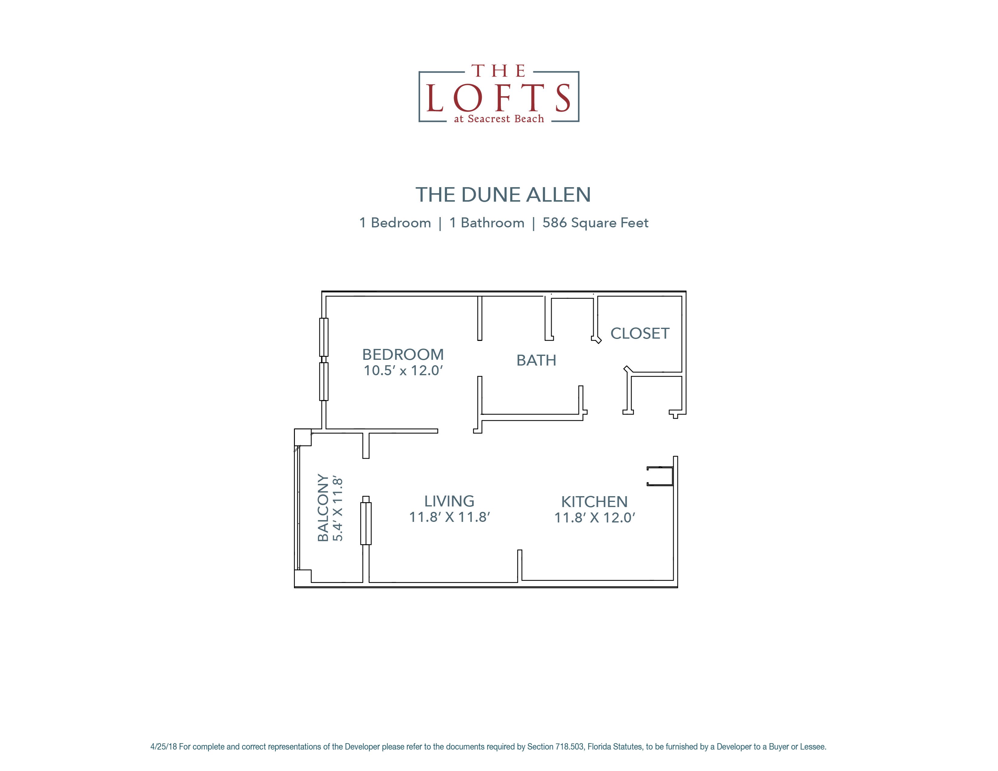 The Dune Allen Floor Plan 2